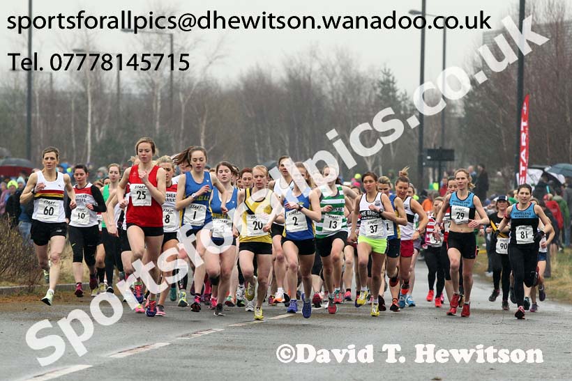 Womens relay, Elswick Harriers Relays, Newburn, Newcastle. Photo: David T. Hewitson/Sports for All Pics